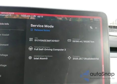 2021 Tesla Model Y Long Range Dual Motor All-Wheel Drive from USA, damaged, VIN 5YJYGAEE3MF301507